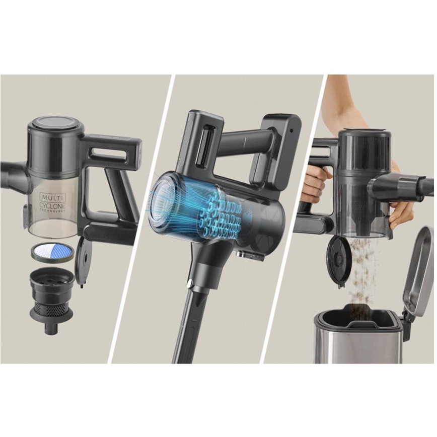 Sencor - Bežični štapni usisivač 2 u 1 200W/2600 mAh crna