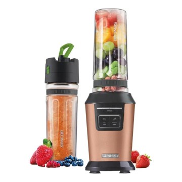 Sencor - blender za smoothie sa priborom 800W/230V bakarne boje
