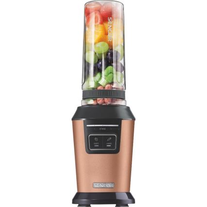 Sencor - blender za smoothie sa priborom 800W/230V bakarne boje
