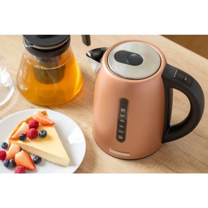 Sencor - Brzo električno kuvalo sa termoregulacijom 1,7 l, 2150 W/230 V, u bakarnoj boji