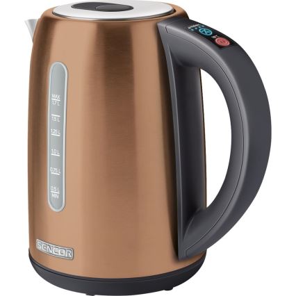 Sencor - Brzo električno kuvalo sa termoregulacijom 1,7 l, 2150 W/230 V, u bakarnoj boji