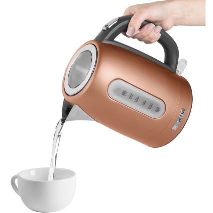 Sencor - Brzo kuvalo za vodu 1,7 l 2150W/230V u bakarnoj boji