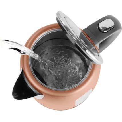 Sencor - Brzo kuvalo za vodu 1,7 l 2150W/230V u bakarnoj boji