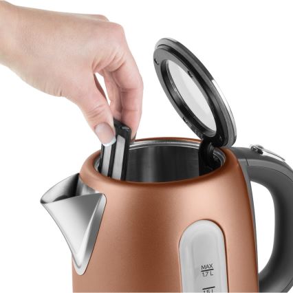 Sencor - Brzo kuvalo za vodu 1,7 l 2150W/230V u bakarnoj boji