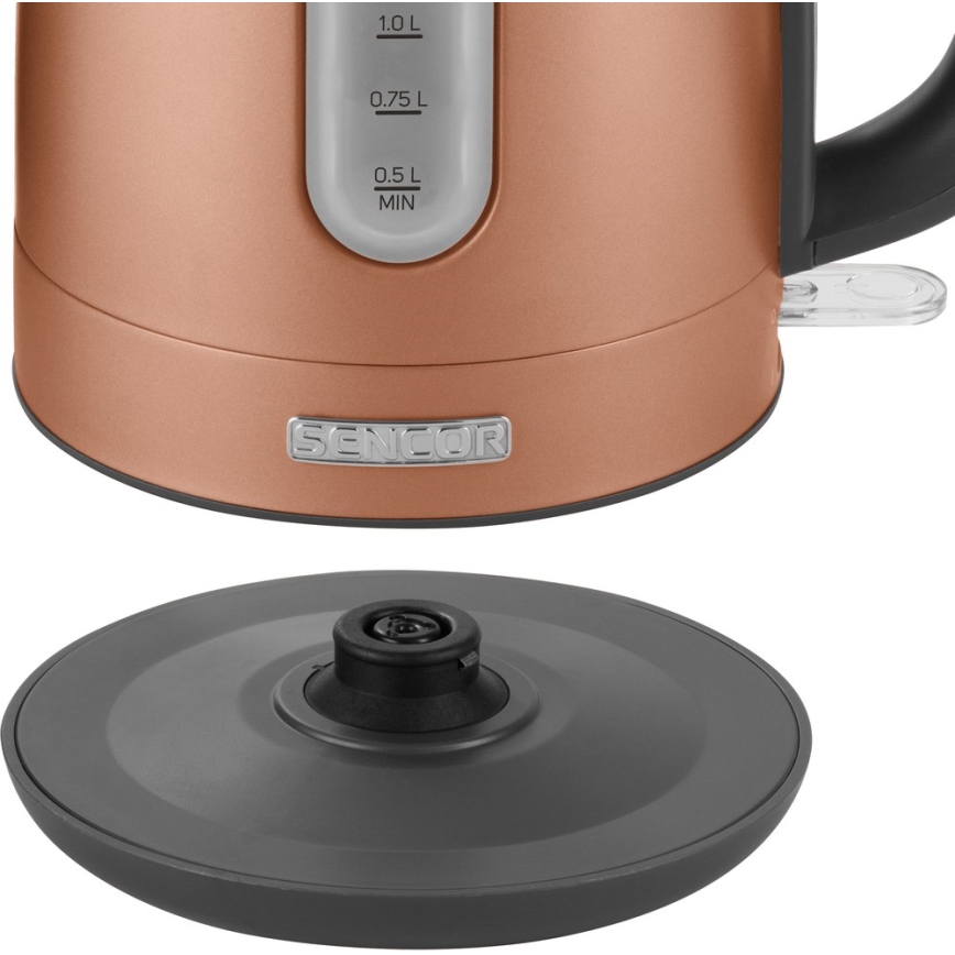 Sencor - Brzo kuvalo za vodu 1,7 l 2150W/230V u bakarnoj boji
