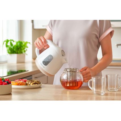 Sencor - Brzo kuvalo za vodu 1 l 1100W/230V belo/ružičasto