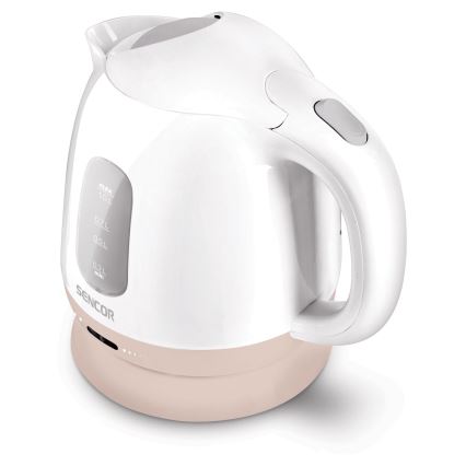 Sencor - Brzo kuvalo za vodu 1 l 1100W/230V belo/ružičasto