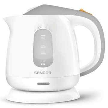 Sencor - Brzo kuvalo za vodu 1 l 1100W/230V belo/sivo
