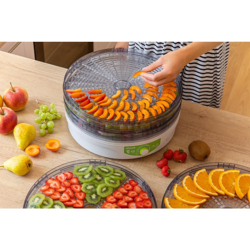 Sencor - Dehidrator hrane sa termoregulacijom 250W/230V