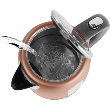 Sencor - Električno kuvalo za vodu 1,2 l 2150W/230V bakarne boje