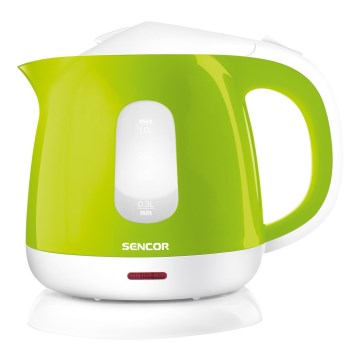 Sencor - Električno kuvalo za vodu 1 l 1100W/230V zeleno