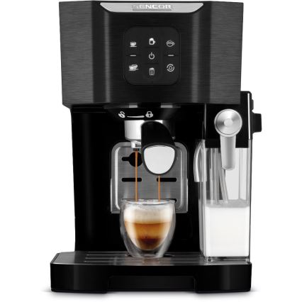 Sencor - Espresso aparat sa portafilom 1450W/230V crna/mat hrom