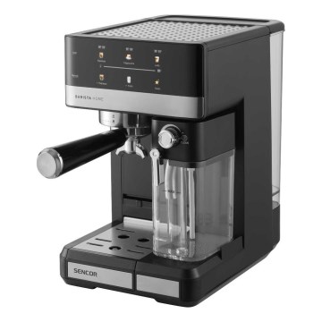 Sencor - Espresso aparat sa portafilrom 1350W/230V crna/mat hrom