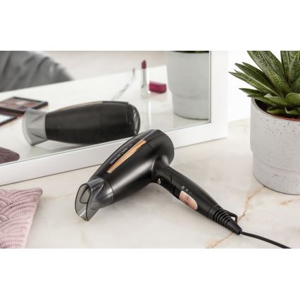 Sencor - Fen 2000W/230V crna/zlatna