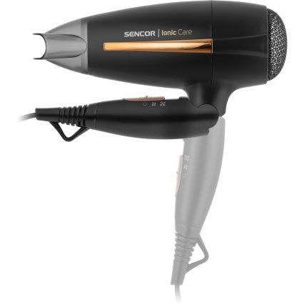 Sencor - Fen 2000W/230V crna/zlatna