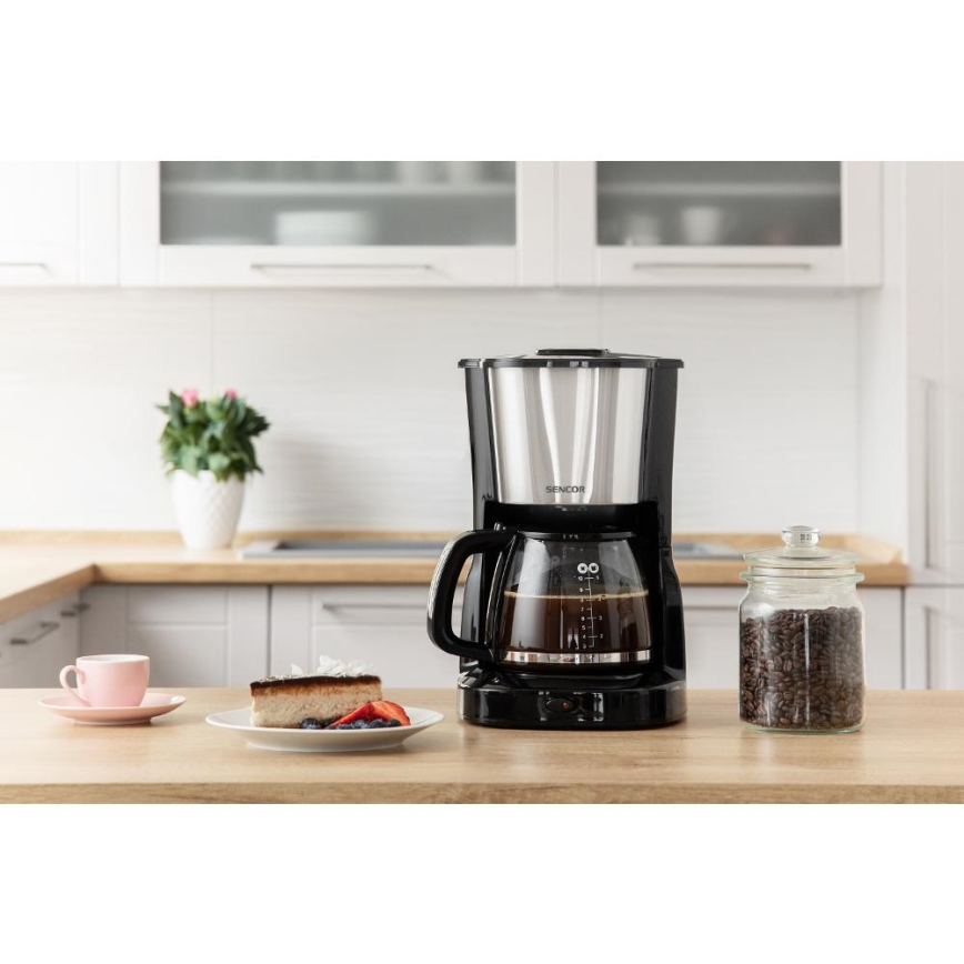 Sencor - Filter aparat za kafu 1,25 l 1000W/230V