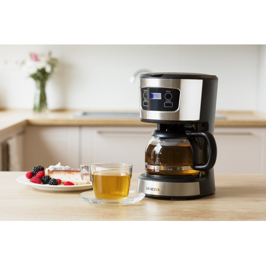 Sencor - Filter aparat za kafu sa LCD displejom 700W/230V