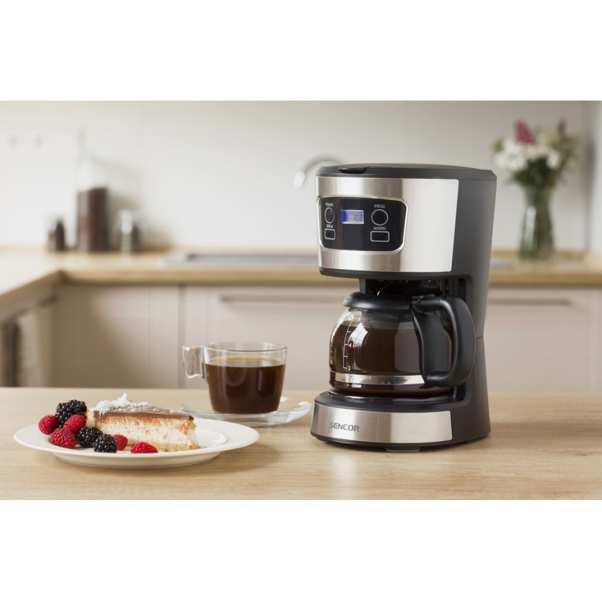 Sencor - Filter aparat za kafu sa LCD displejom 700W/230V