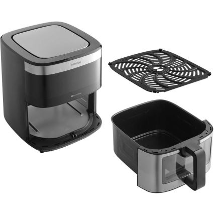 Sencor - Friteza na vrući vazduh 9 l 1700W/230V crna/matni hrom