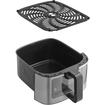 Sencor - Friteza na vrući vazduh 9 l 1700W/230V crna/matni hrom