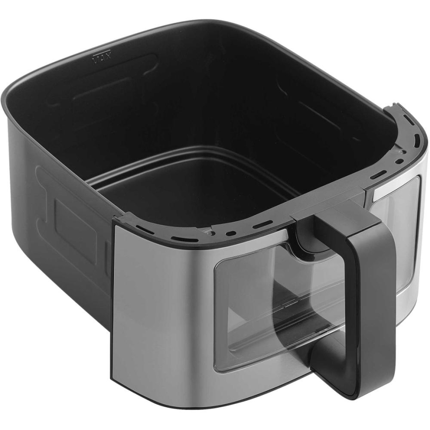 Sencor - Friteza na vrući vazduh 9 l 1700W/230V crna/matni hrom