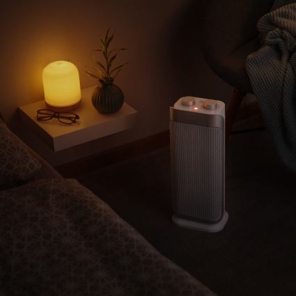 Sencor - Keramički ventilator sa grejnim elementom i termostatom 1000/2000W/230V