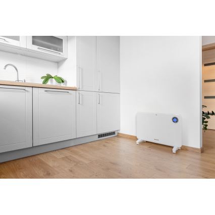 Sencor - Konvektivni grejač sa LCD ekranom i termostatom 750W/1500W/230V IP24