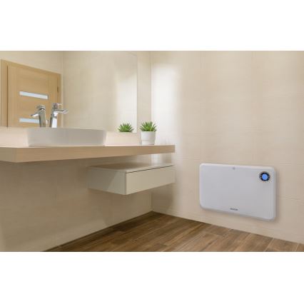 Sencor - Konvektivni grejač sa LCD ekranom i termostatom 750W/1500W/230V IP24