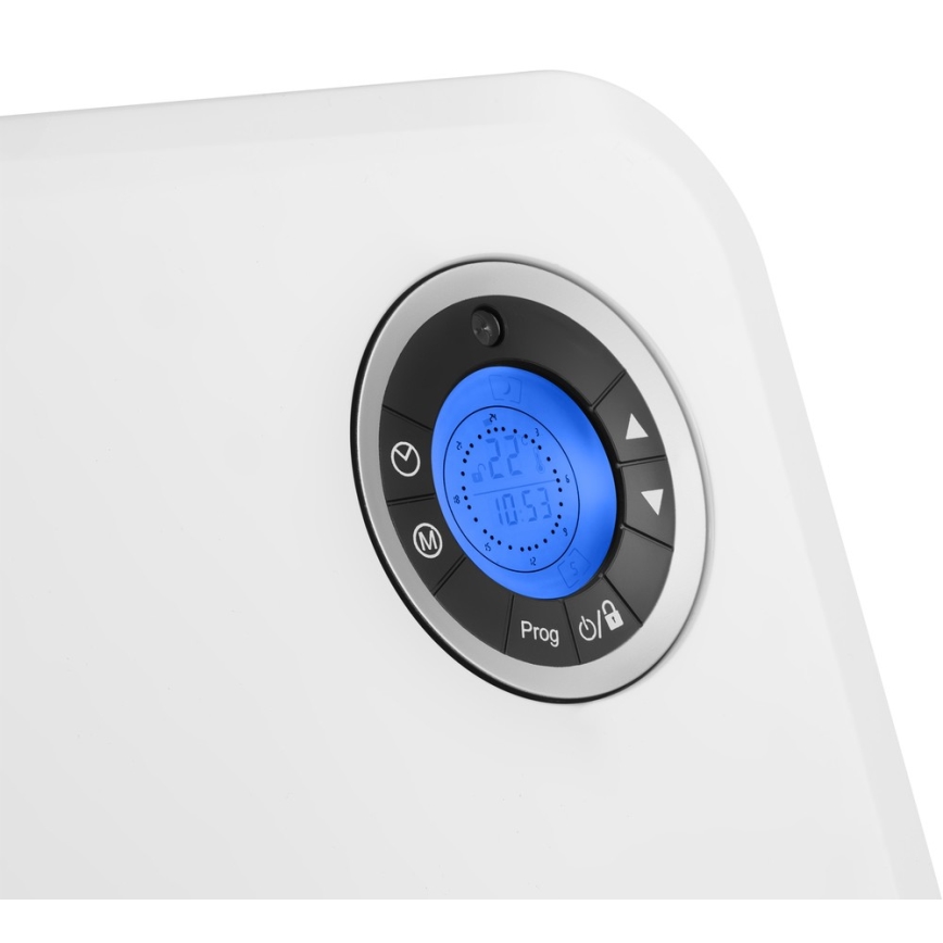 Sencor - Konvektivni grejač sa LCD ekranom i termostatom 750W/1500W/230V IP24