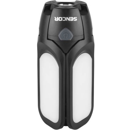 Sencor - LED Punjiva kamperska svetiljka sa solarnim panelom LED/3W/1600 mAh IPX4