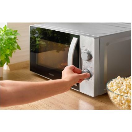 Sencor - mikrotalasna rerna sa funkcijom grila, 700 W / 1000 W, 230 V, 20 l, mat hrom