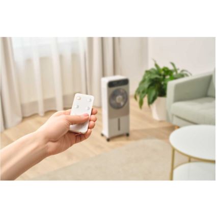 Sencor - Mobilni rashlađivač vazduha 28W/230V siva + daljinski upravljač
