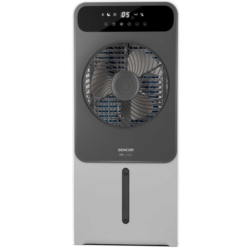 Sencor - Mobilni rashlađivač vazduha 28W/230V siva + daljinski upravljač