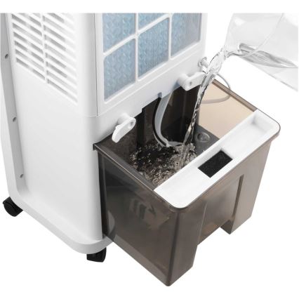 Sencor - Mobilni rashlađivač vazduha 28W/230V siva + daljinski upravljač