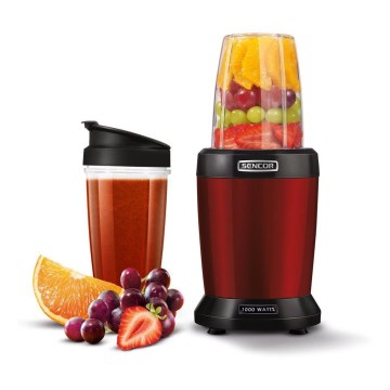 Sencor - Nutri blender za smoothie 1000W/230V crveni