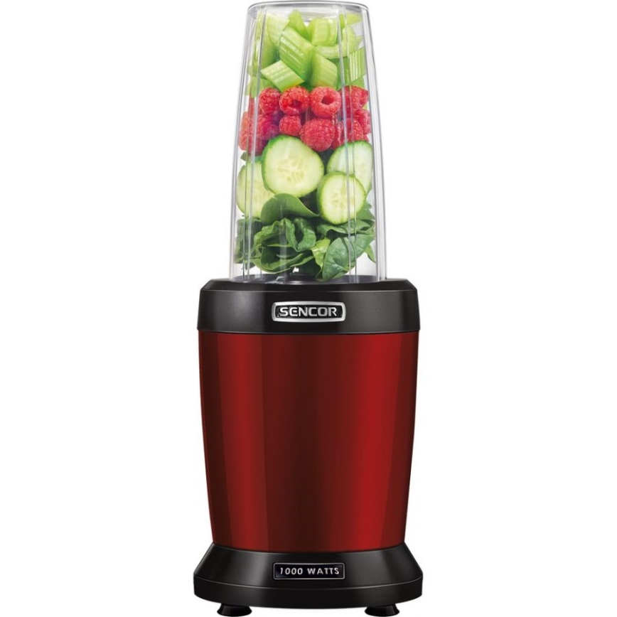 Sencor - Nutri blender za smoothie 1000W/230V crveni