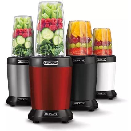 Sencor - Nutri blender za smoothie 1000W/230V crveni