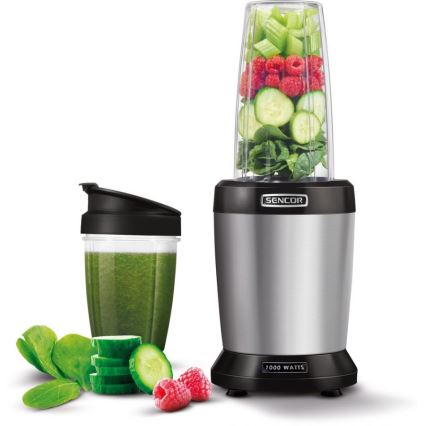 Sencor - Nutri blender za smoothie 1000W/230V srebrna