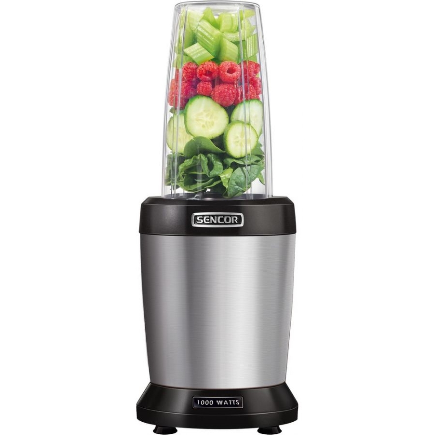 Sencor - Nutri blender za smoothie 1000W/230V srebrna