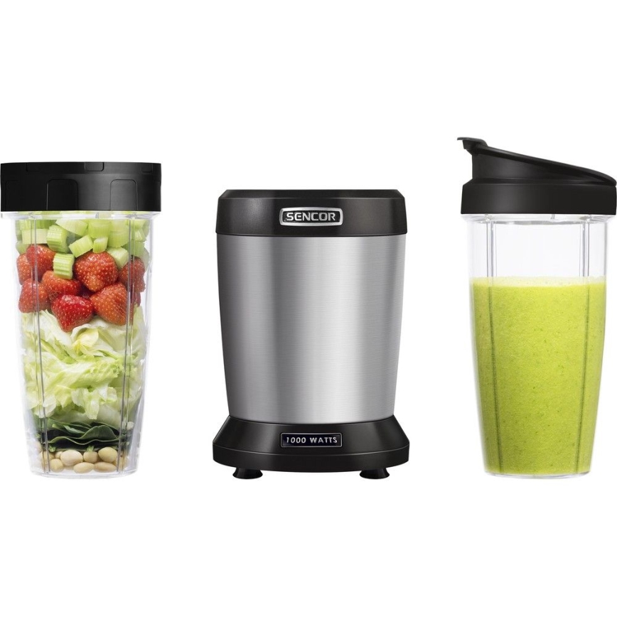 Sencor - Nutri blender za smoothie 1000W/230V srebrna