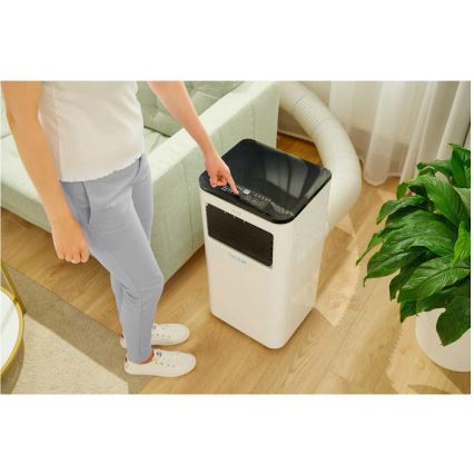 Sencor - Pametna prenosna klima 3 u 1 sa kompletnom opremom 1050W/230V 10000 BTU Wi-Fi + daljinski upravljač