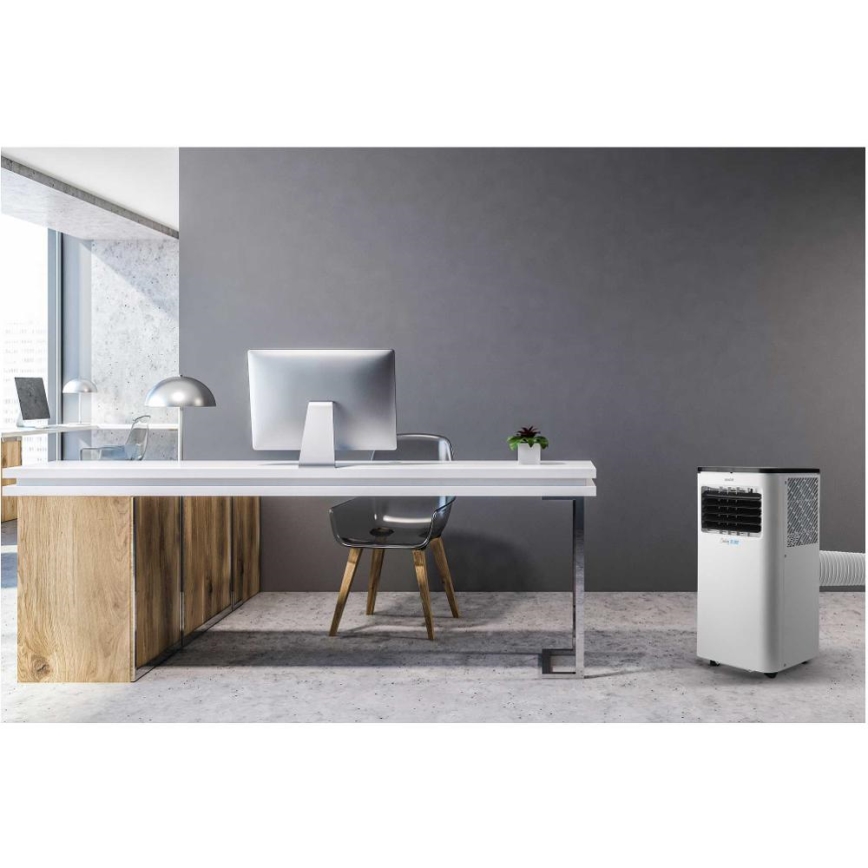 Sencor - Pametna prenosna klima 3 u 1 sa kompletnom opremom 1050W/230V 10000 BTU Wi-Fi + daljinski upravljač
