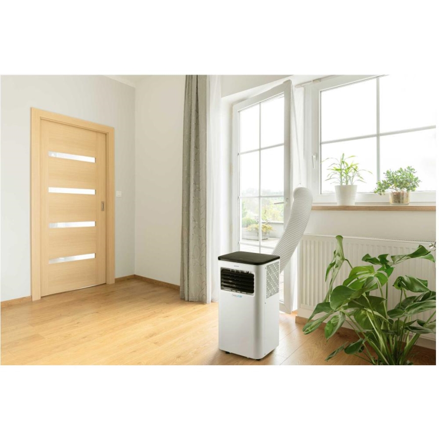 Sencor - Pametna prenosna klima 3 u 1 sa kompletnom opremom 1050W/230V 10000 BTU Wi-Fi + daljinski upravljač