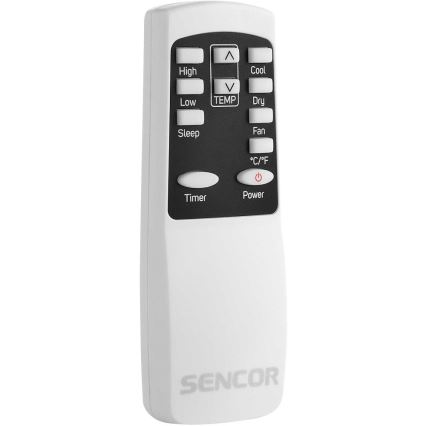 Sencor - Pametna prenosna klima 3 u 1 sa kompletnom opremom 1050W/230V 10000 BTU Wi-Fi + daljinski upravljač