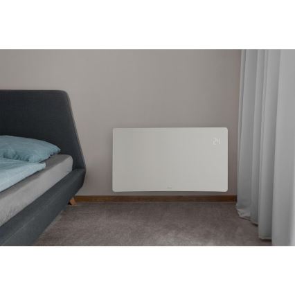 Sencor - Pametni električni direktni grejač/konvektor 1200/2400W/230V IP24 Wi‑Fi bela