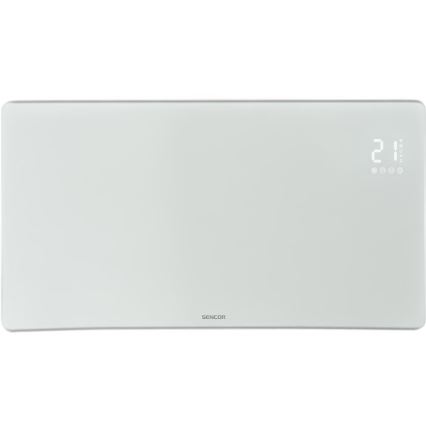 Sencor - Pametni električni direktni grejač/konvektor 1200/2400W/230V IP24 Wi‑Fi bela