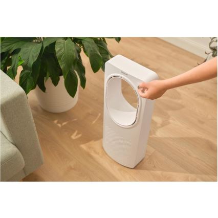 Sencor - Podni bezlopatni ventilator 50W/230V beo