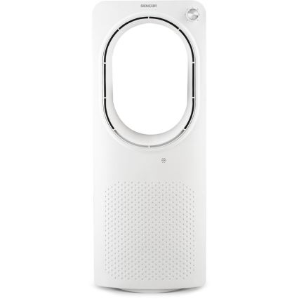 Sencor - Podni bezlopatni ventilator 50W/230V beo