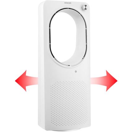 Sencor - Podni bezlopatni ventilator 50W/230V beo