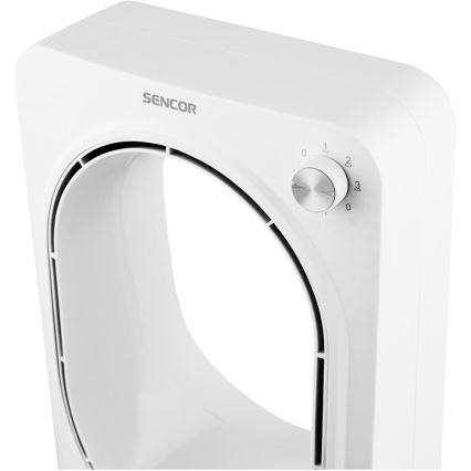 Sencor - Podni bezlopatni ventilator 50W/230V beo